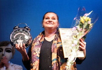 Елена Бухарина, директор Вологодского театра кукол, лауреата фестиваля 2012 года